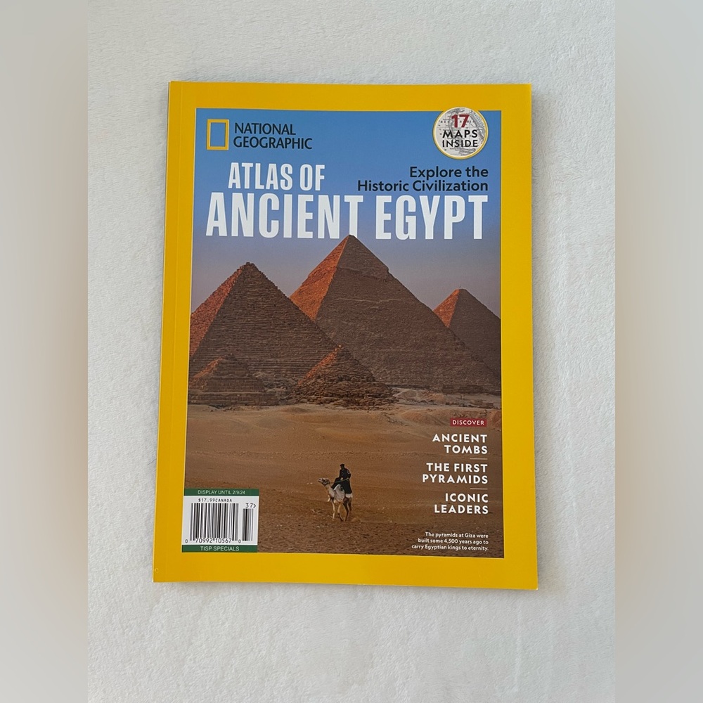 Nat Geo Atlas of Ancient Egypt Magazine